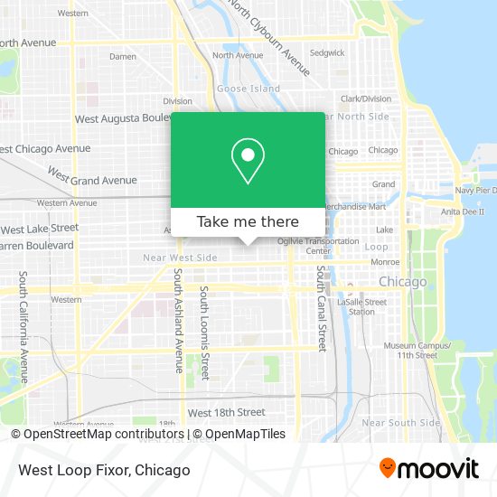 Mapa de West Loop Fixor