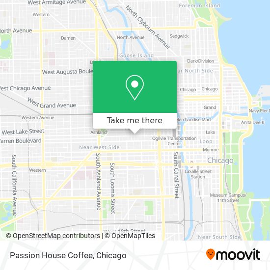 Mapa de Passion House Coffee
