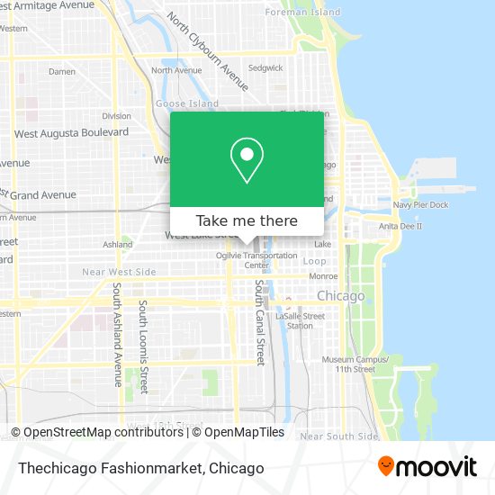 Thechicago Fashionmarket map