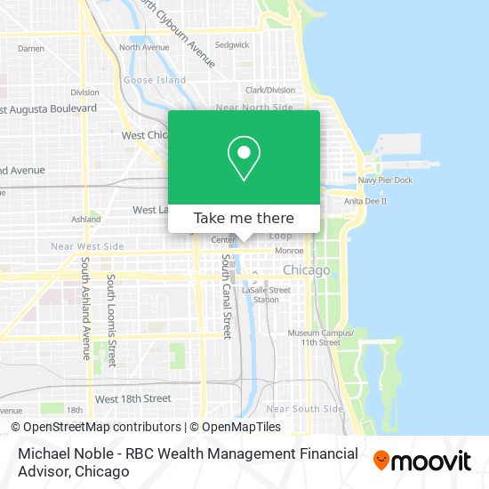 Mapa de Michael Noble - RBC Wealth Management Financial Advisor