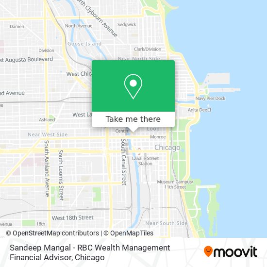 Mapa de Sandeep Mangal - RBC Wealth Management Financial Advisor