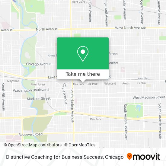 Mapa de Distinctive Coaching for Business Success