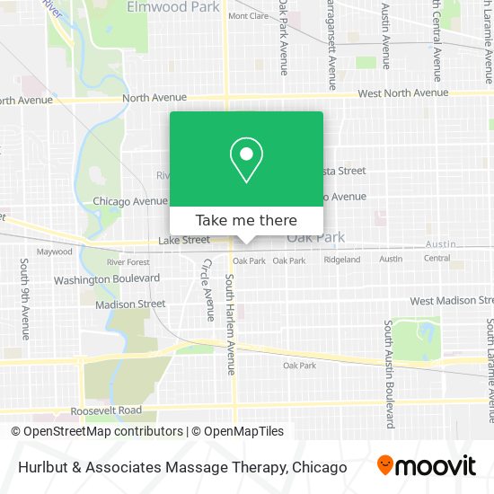 Mapa de Hurlbut & Associates Massage Therapy