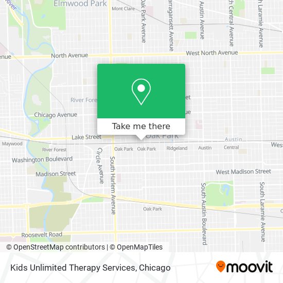 Kids Unlimited Therapy Services map