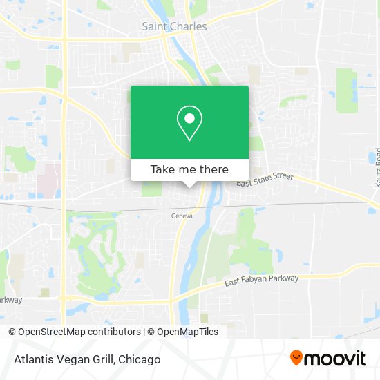 Atlantis Vegan Grill map