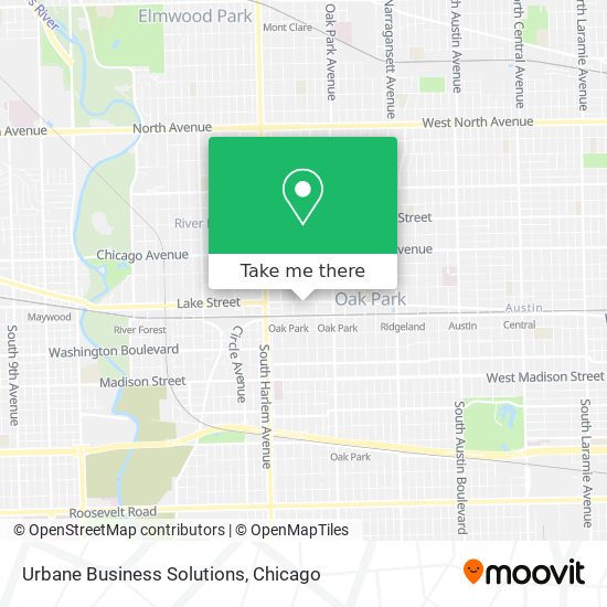 Urbane Business Solutions map