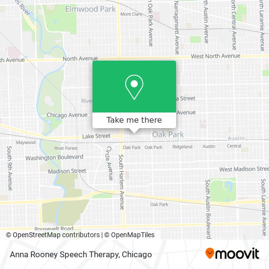 Anna Rooney Speech Therapy map