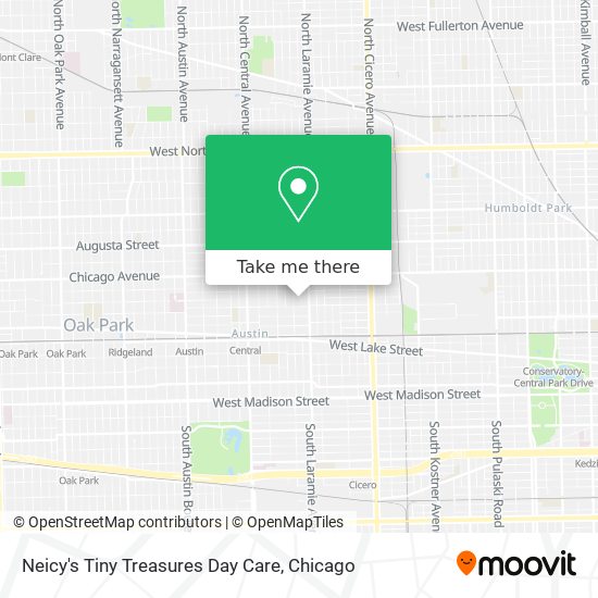 Mapa de Neicy's Tiny Treasures Day Care