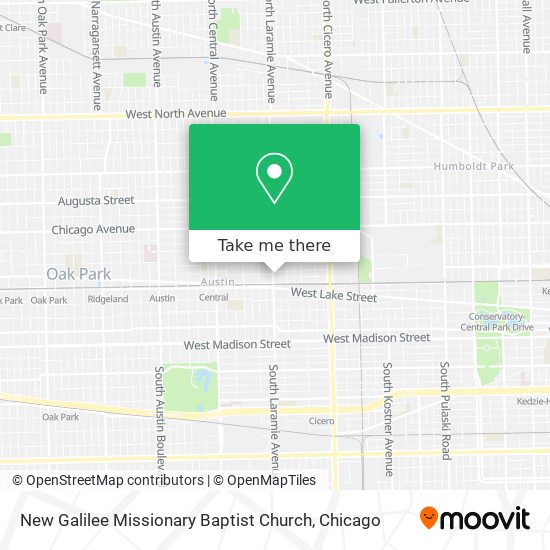 New Galilee Missionary Baptist Church map