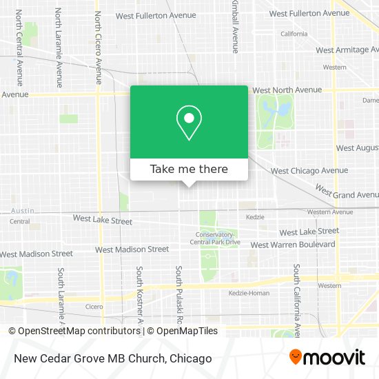 Mapa de New Cedar Grove MB Church
