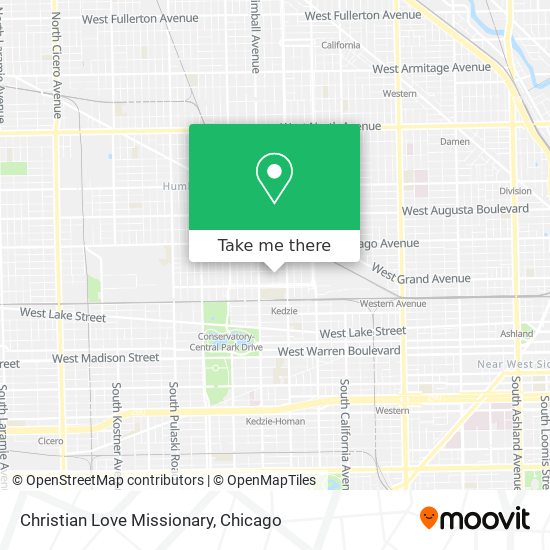 Christian Love Missionary map