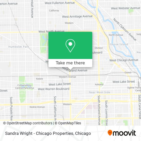 Sandra Wright - Chicago Properties map