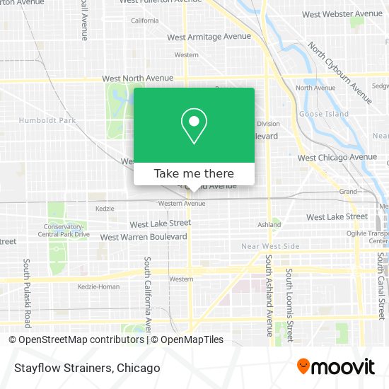 Stayflow Strainers map