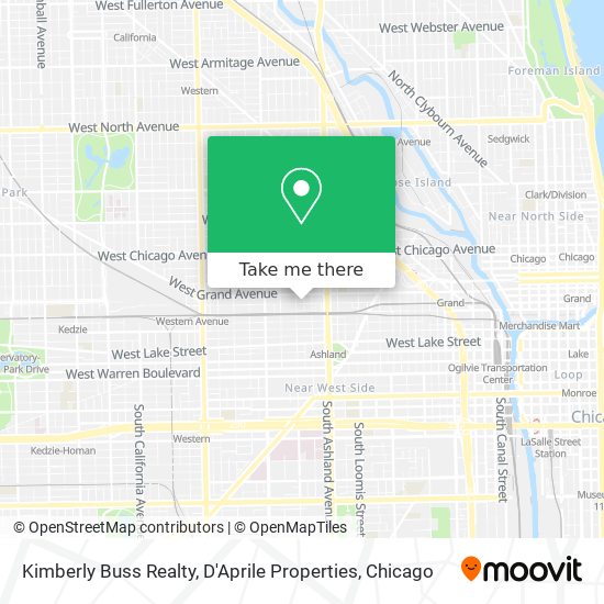 Mapa de Kimberly Buss Realty, D'Aprile Properties