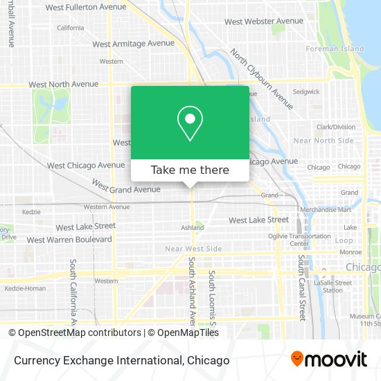 Currency Exchange International map