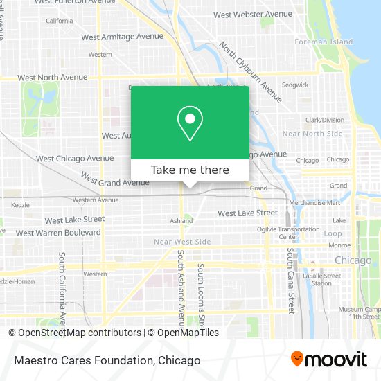Mapa de Maestro Cares Foundation