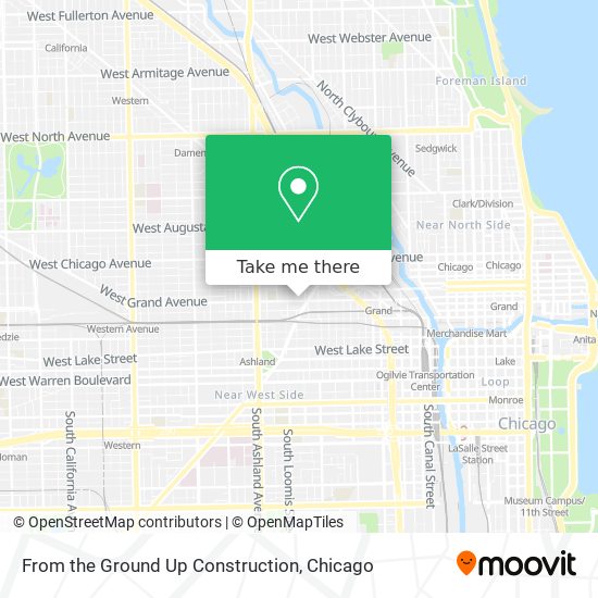 From the Ground Up Construction map