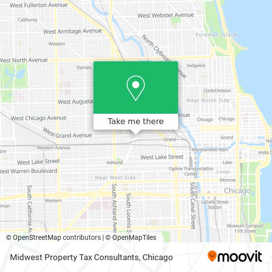 Mapa de Midwest Property Tax Consultants
