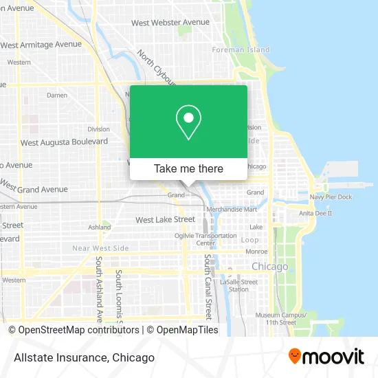 Allstate Insurance map
