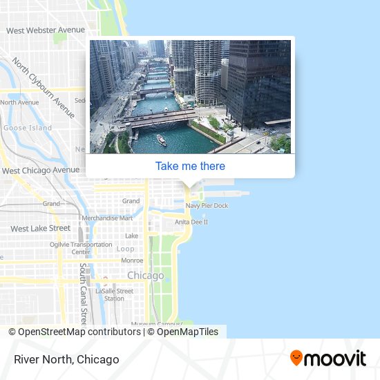 Mapa de River North