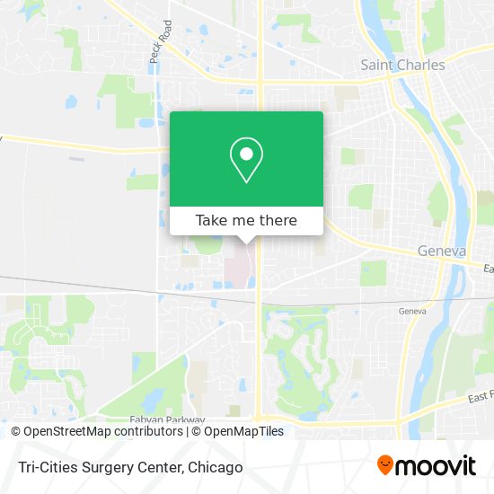 Tri-Cities Surgery Center map