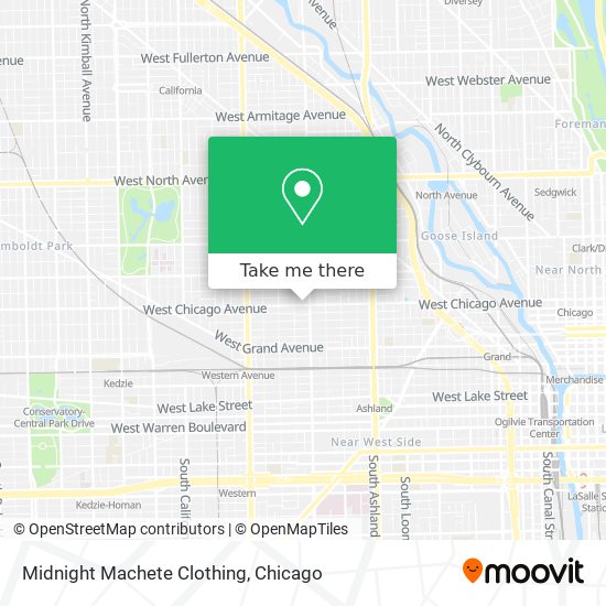 Midnight Machete Clothing map