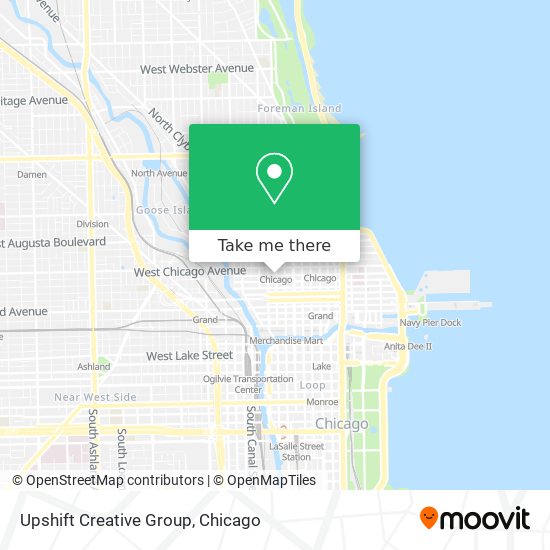 Mapa de Upshift Creative Group