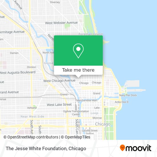 The Jesse White Foundation map