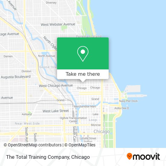 The Total Training Company map