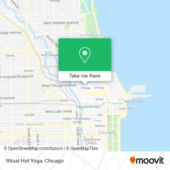 Ritual Hot Yoga map