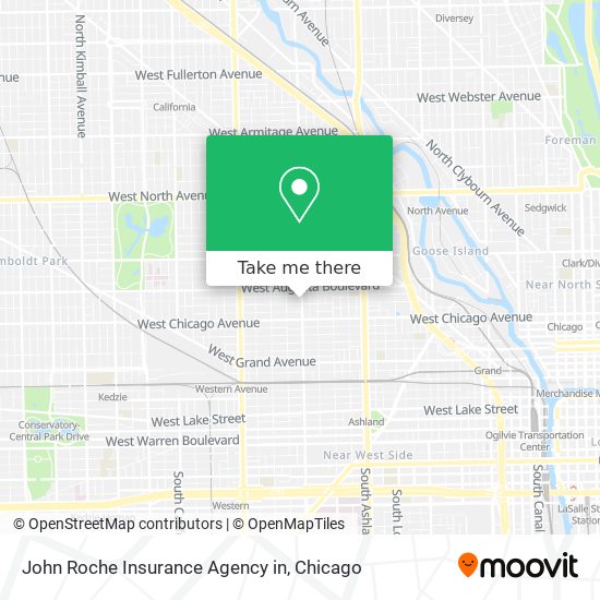 Mapa de John Roche Insurance Agency in