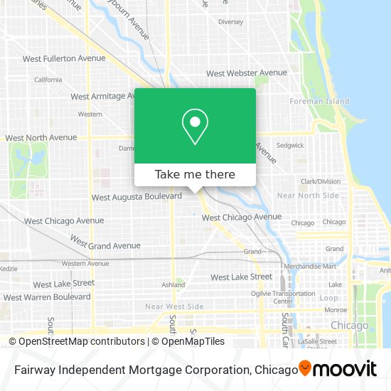 Mapa de Fairway Independent Mortgage Corporation