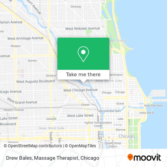 Drew Bales, Massage Therapist map