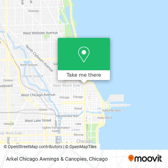 Arkel Chicago Awnings & Canopies map
