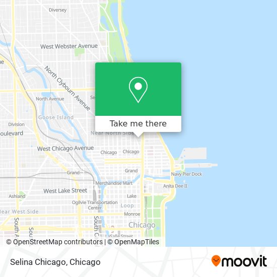 Selina Chicago map