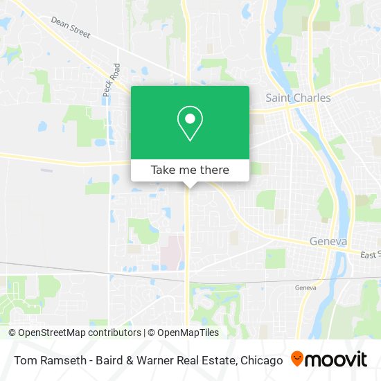 Mapa de Tom Ramseth - Baird & Warner Real Estate