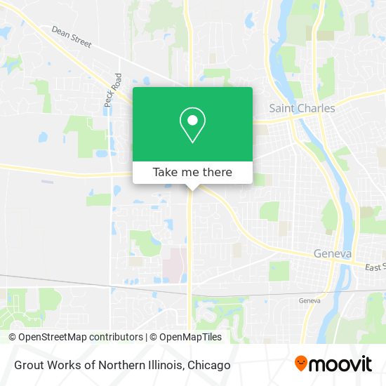 Mapa de Grout Works of Northern Illinois