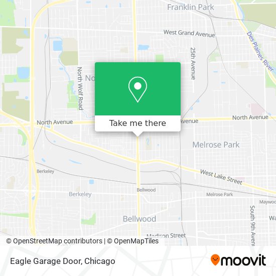 Eagle Garage Door map