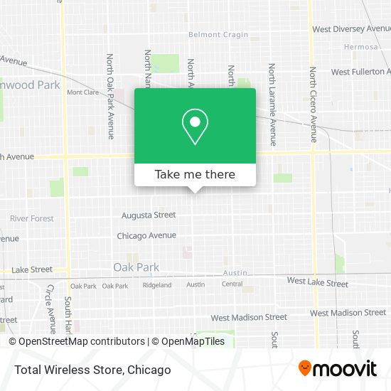 Total Wireless Store map