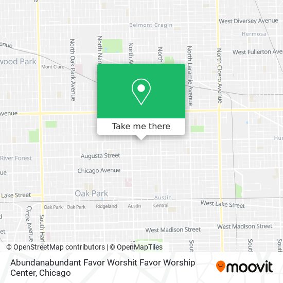 Mapa de Abundanabundant Favor Worshit Favor Worship Center