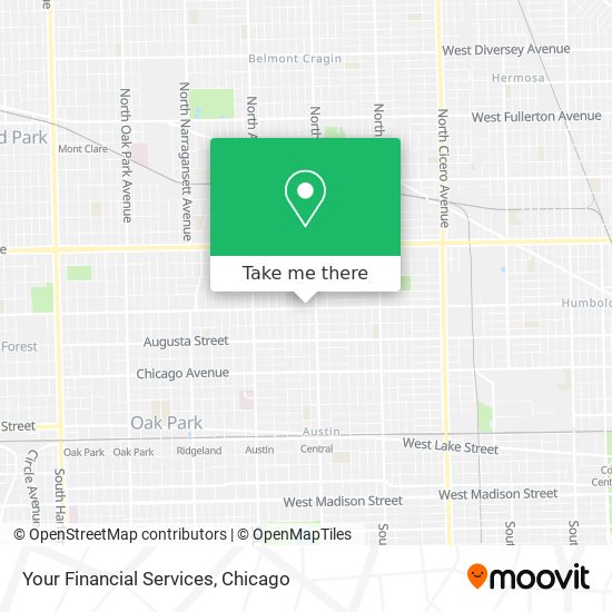 Your Financial Services map