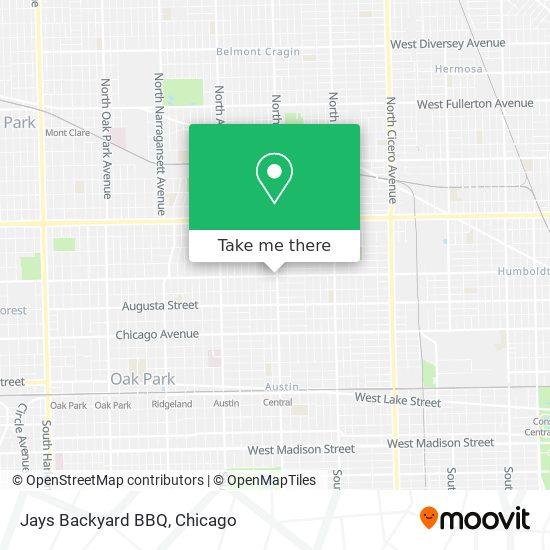 Jays Backyard BBQ map