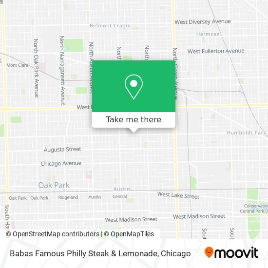 Babas Famous Philly Steak & Lemonade map