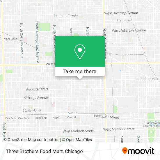 Three Brothers Food Mart map