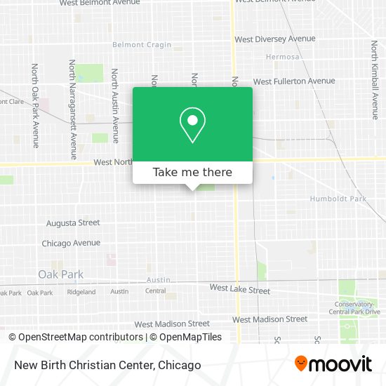 New Birth Christian Center map