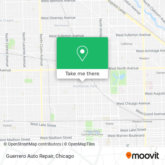 Guerrero Auto Repair map