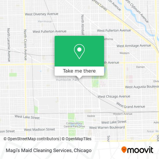 Magi's Maid Cleaning Services map