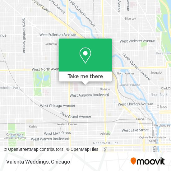 Valenta Weddings map