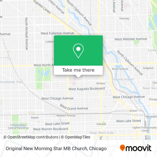 Original New Morning Star MB Church map