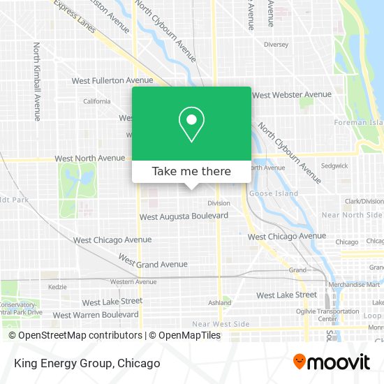 King Energy Group map